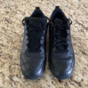 All black 7Y Nike “Court Borough Low”